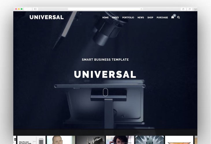 Universal – Multipurpose WordPress Theme