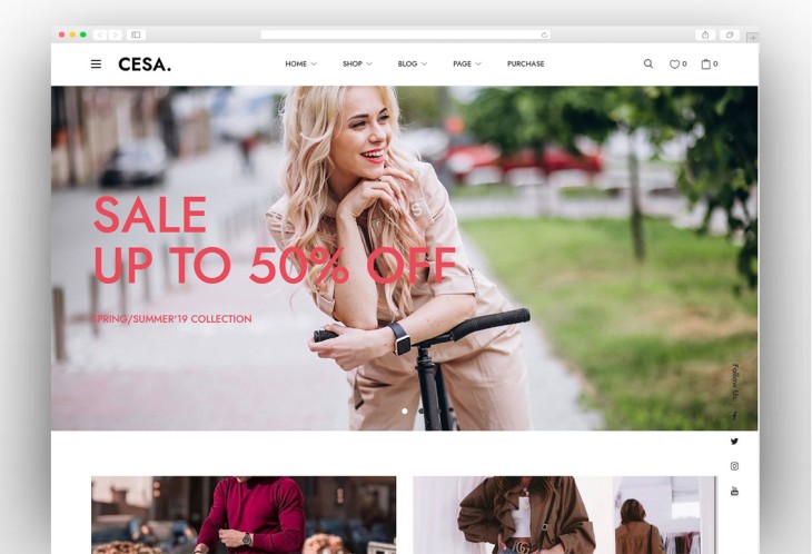 Cesa - Gutenberg WooCommerce WordPress Theme