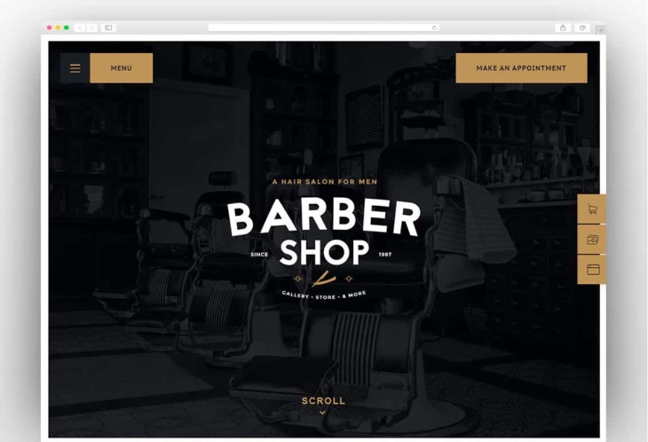 Salon | Barbershop & Tattoo Studio WordPress Theme