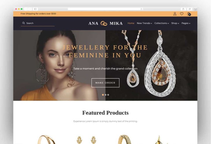 Anamika - Jewelry Fashion Shopify