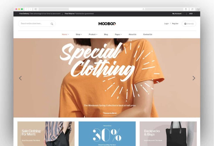 Fashion Shopify Theme - Mooboo