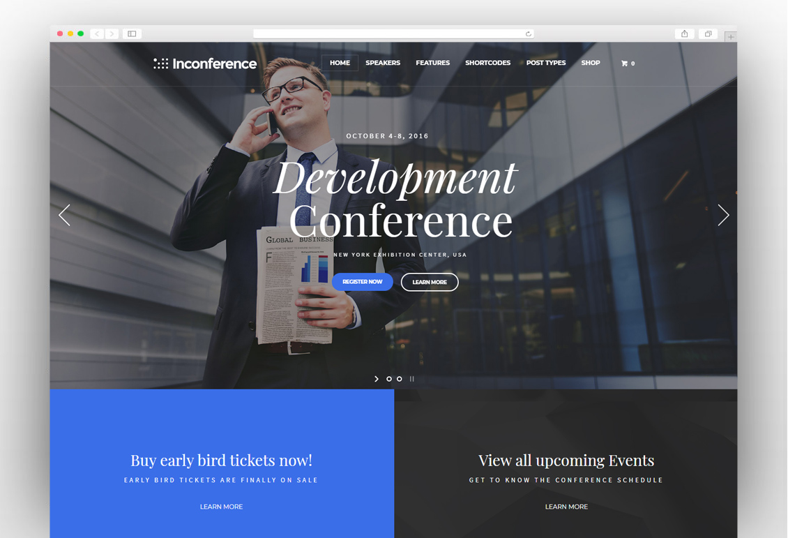In Conference - Meetup & Conference Business Event WordPress Theme