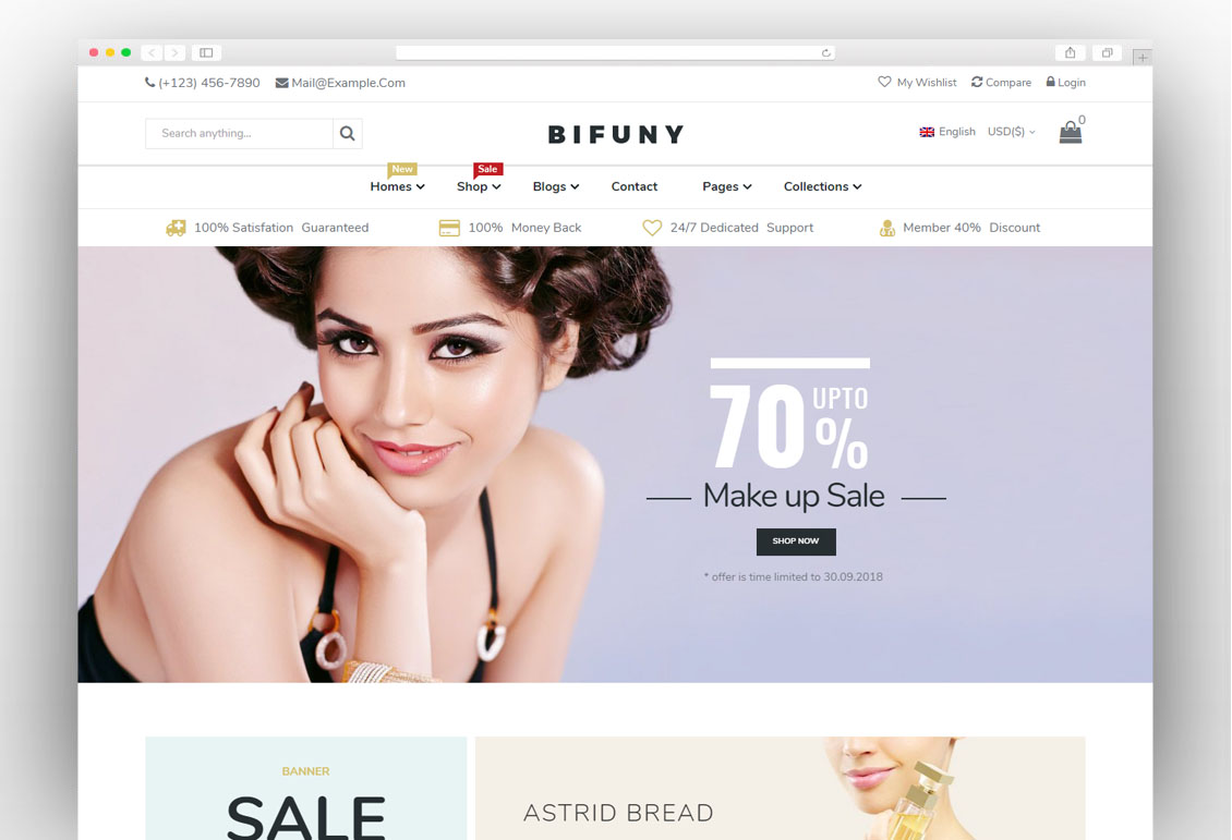 BIFUNY - Multipurpose WooCommerce WordPress Theme