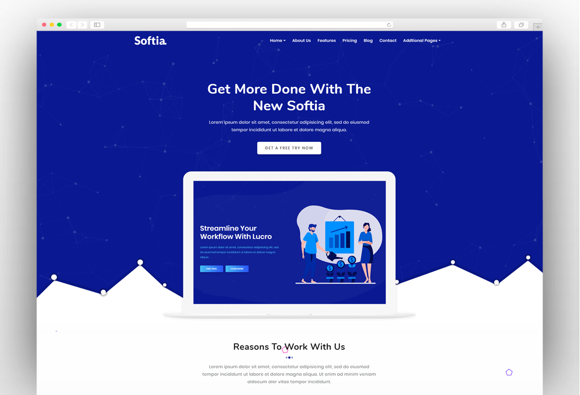 Softia – Multipurpose Technology WordPress Landing Page Theme