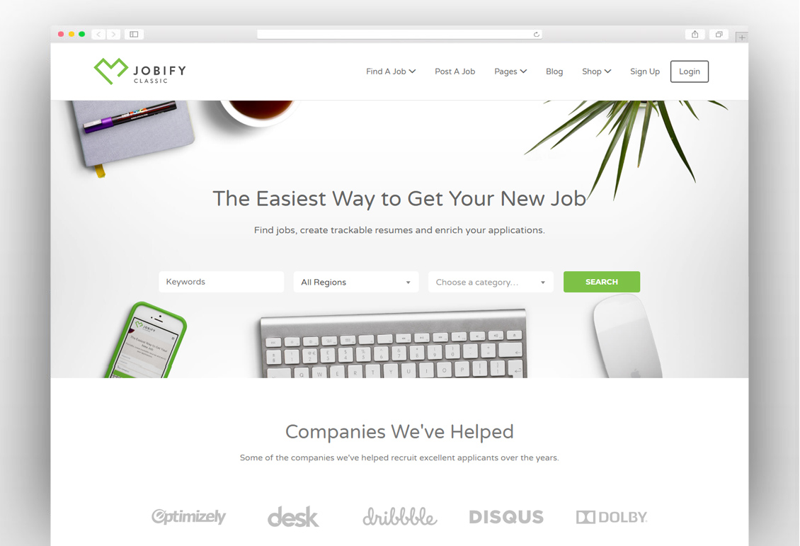 Jobify - The Most Popular WordPress Job Board Theme