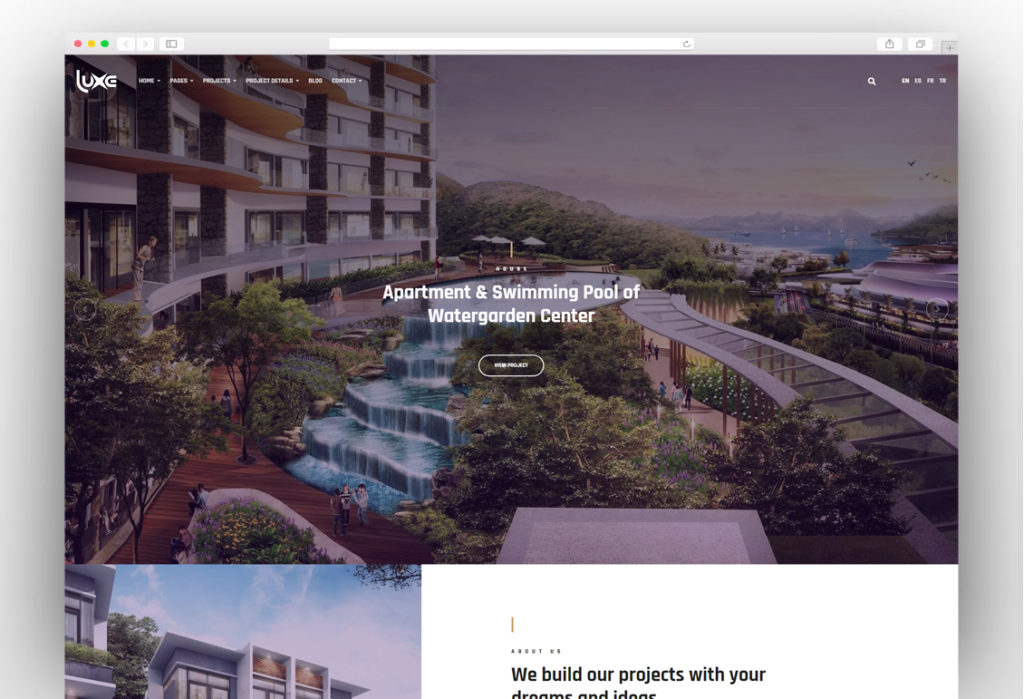 Luxe Architecture - Architecture & Interior Design WordPress Theme