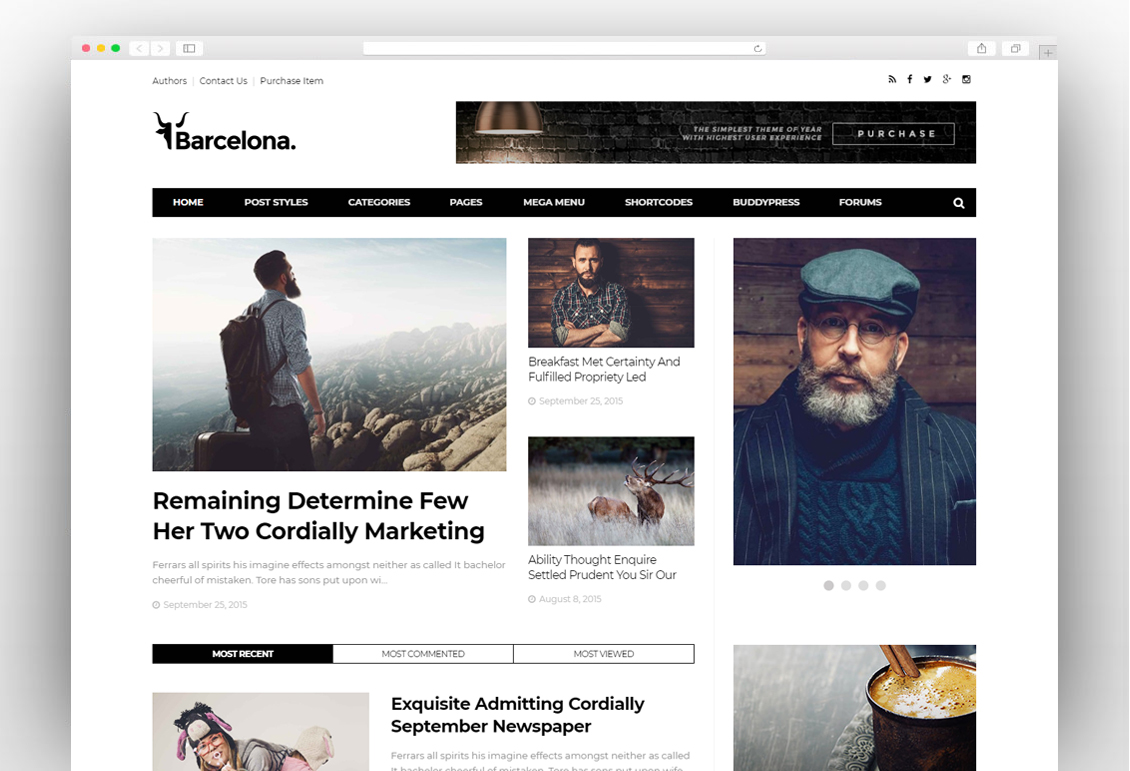 Barcelona. - Clean News & Magazine WordPress Theme