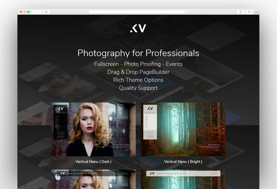 Kreativa | Photography Theme for WordPress