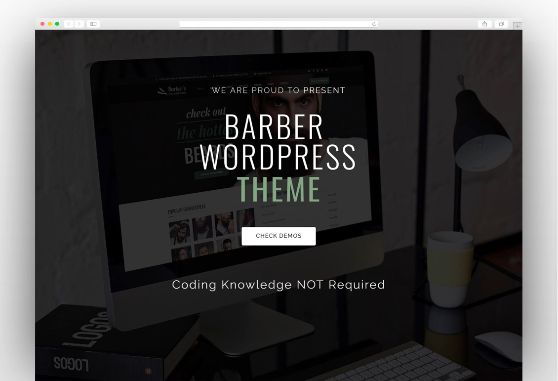 Barber - WordPress Theme for Barbers & Hair Salons