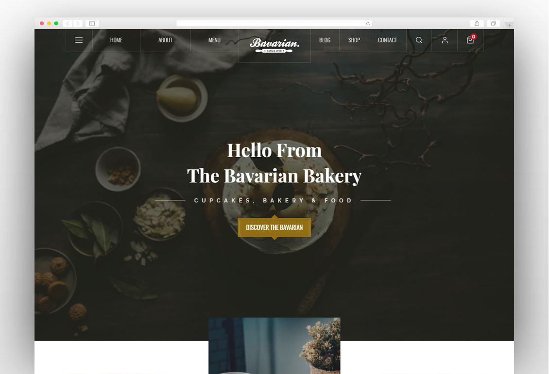 Bavarian - Gutenberg WordPress Theme for Restaurants