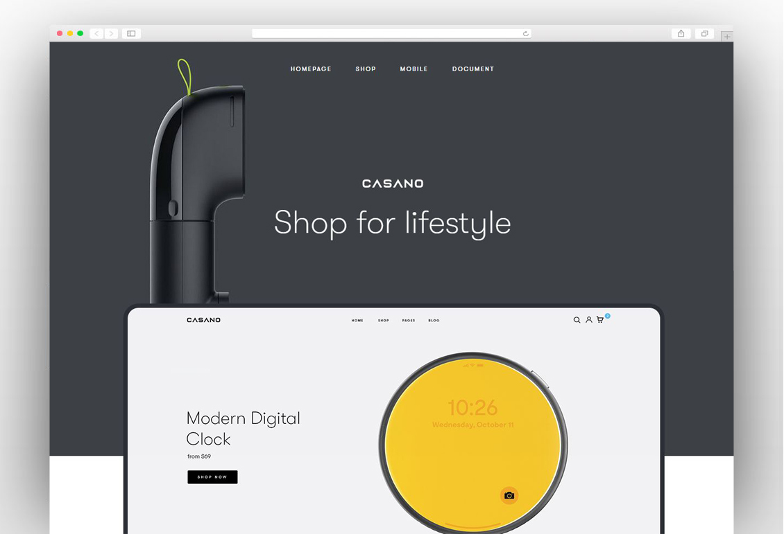 Casano - WooCommerce Theme For Accessories & Life Style