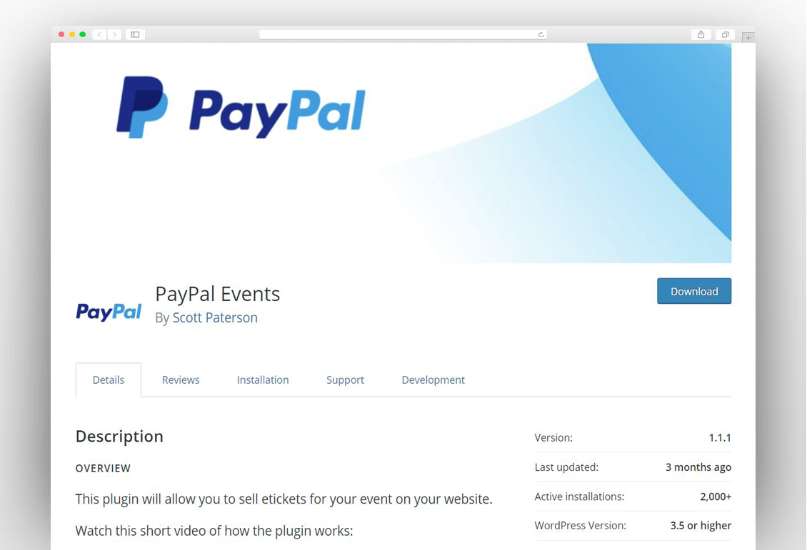 PayPal Events