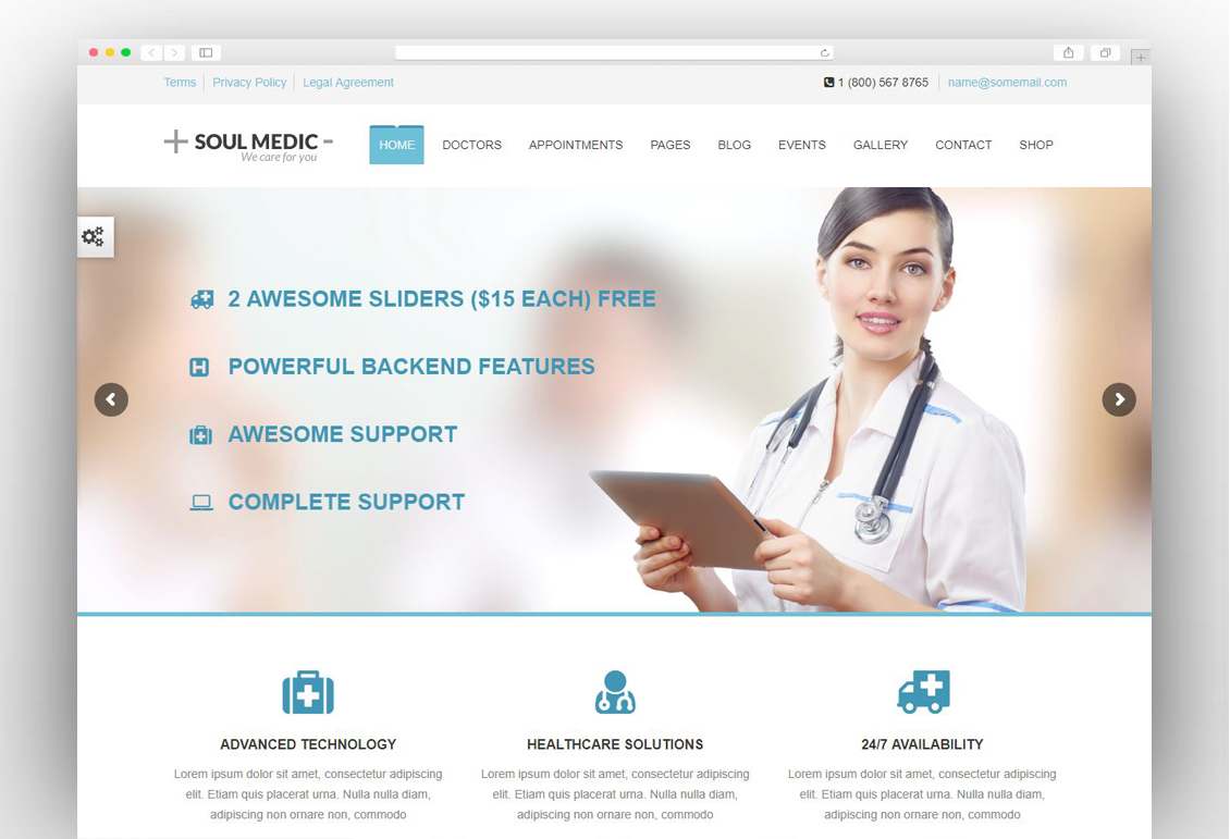 SoulMedic Health | Medical & Health Care Theme