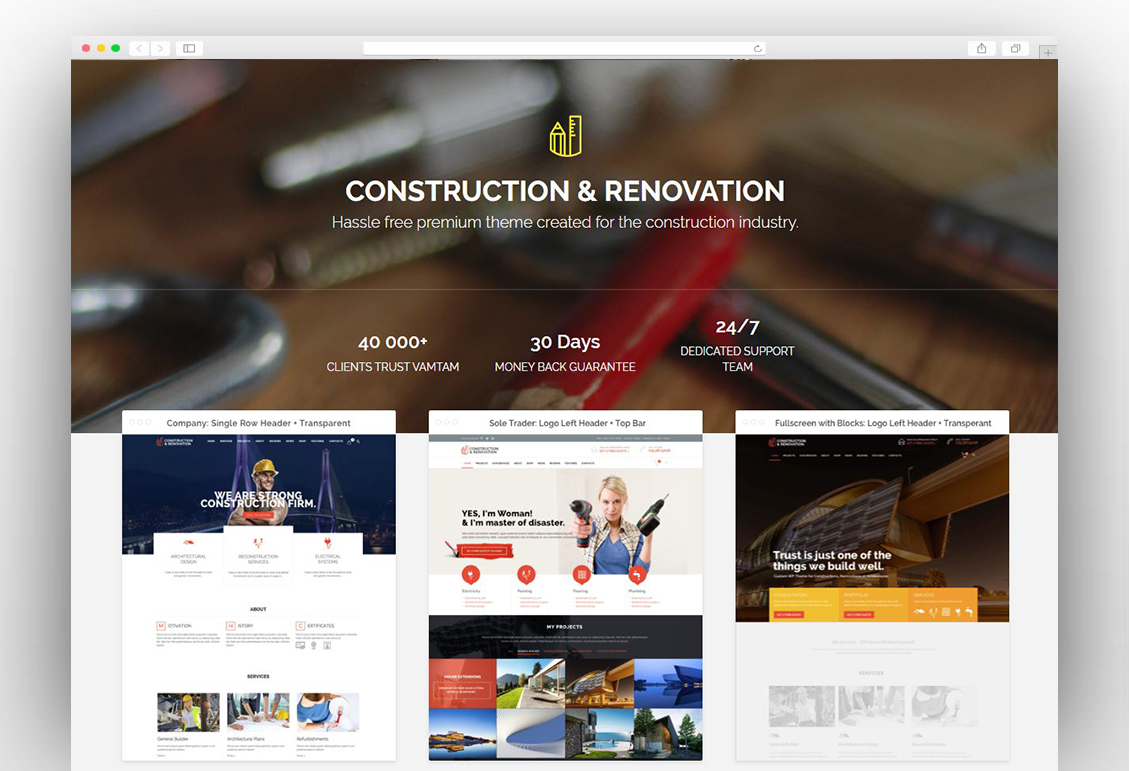 Construction - Building WordPress