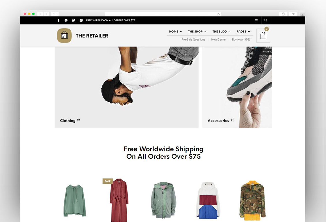 The Retailer – Premium WooCommerce Theme