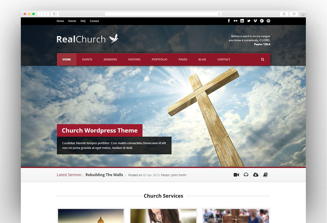 Real Church - Responsive Retina Ready Theme