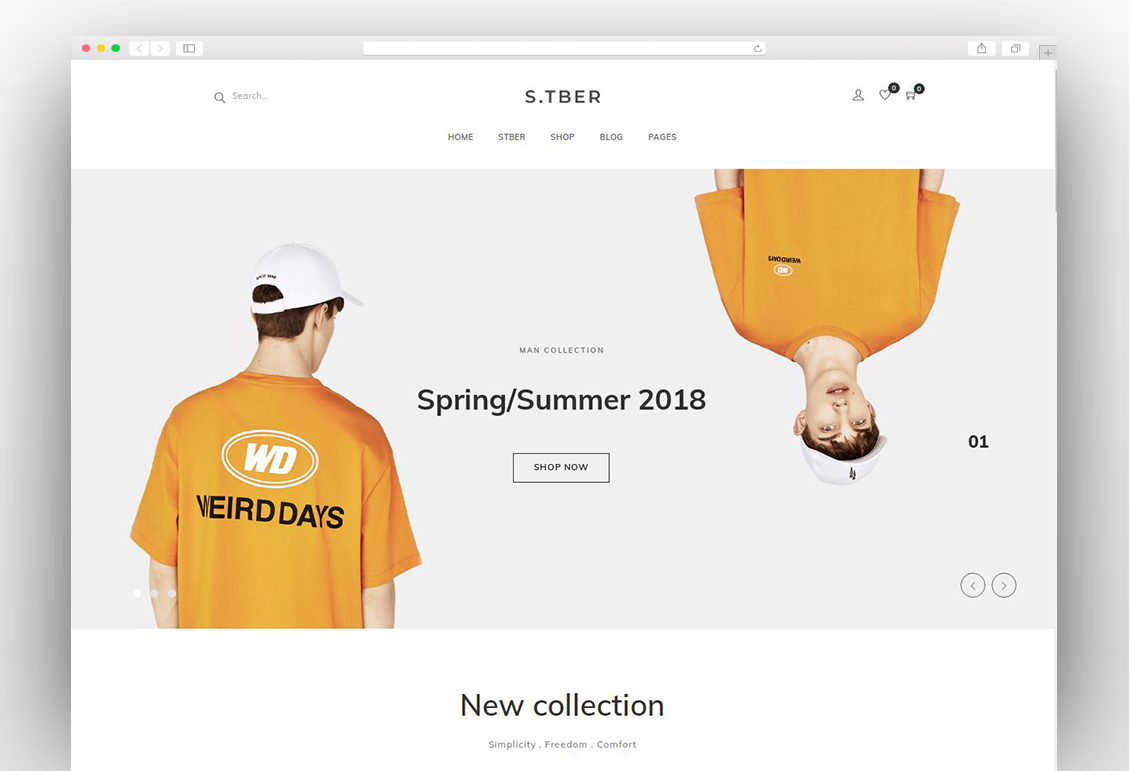 Stber - Furniture & T-Shirt WooCommerce WordPress theme
