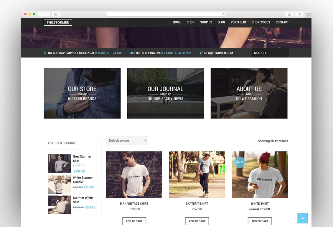 The Stormer - Fashion Apparel eCommerce & WooCommerce Theme