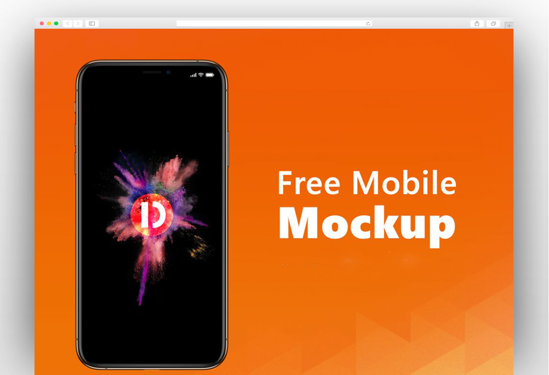 Best Free Mobile Mockup [PSD Download]