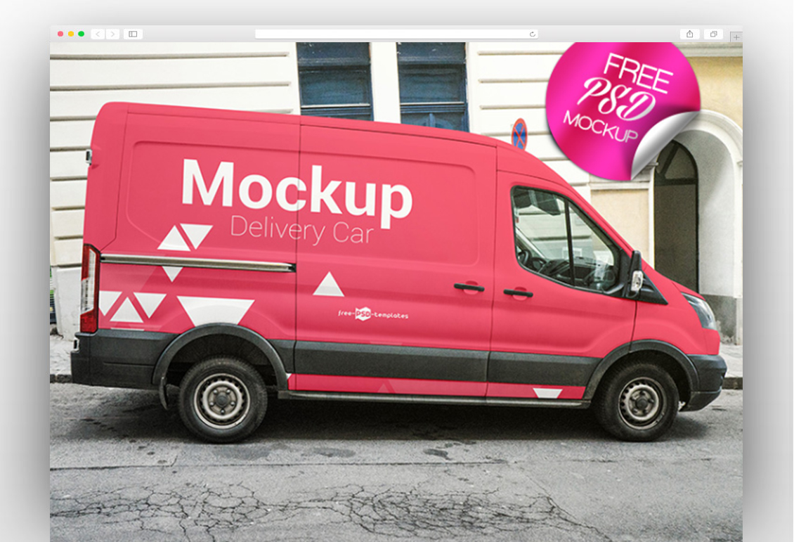 Download 11 Best Van And Bus Mockup Templates In 2019 New Template PSD Mockup Templates