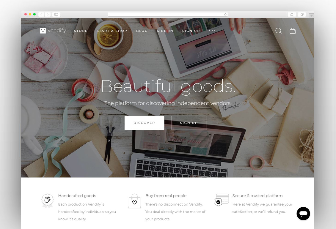 Vendify - Marketplace WordPress Theme