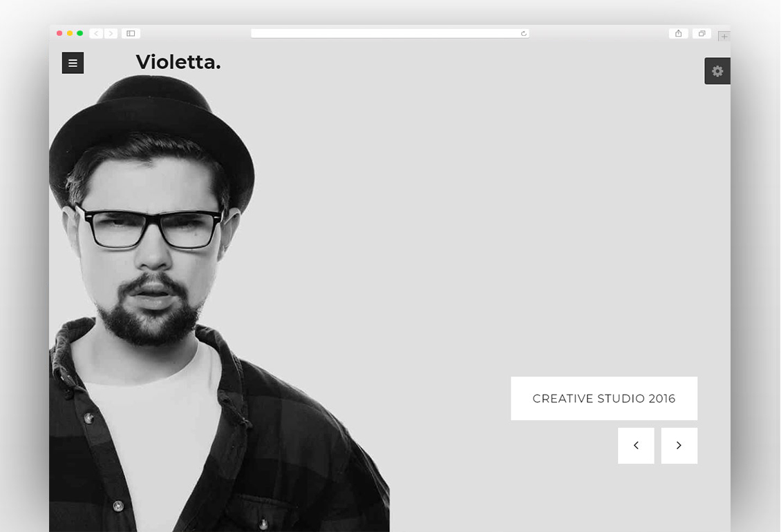 Violetta - Personal Portfolio Theme