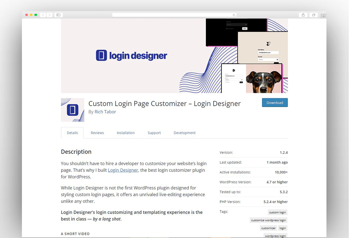 Custom Login Page Customizer – Login Designer