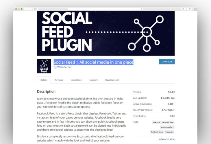 Social Feed | All social media in one place