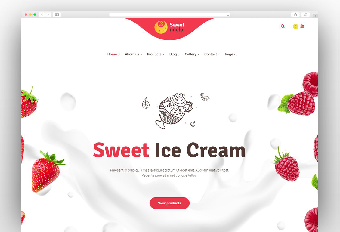 SweetMielo - Honey Production and Sweets Delicious WordPress Theme