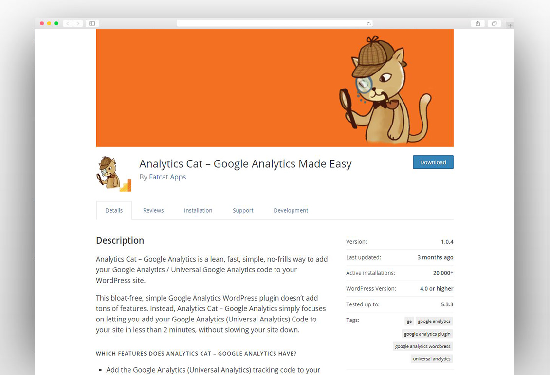 Analytics Cat – Google Analytics Made Easy