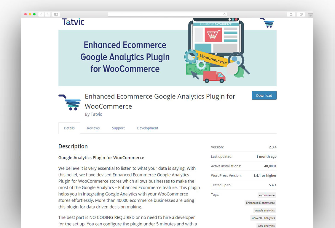 Enhanced Ecommerce Google Analytics Plugin for WooCommerce