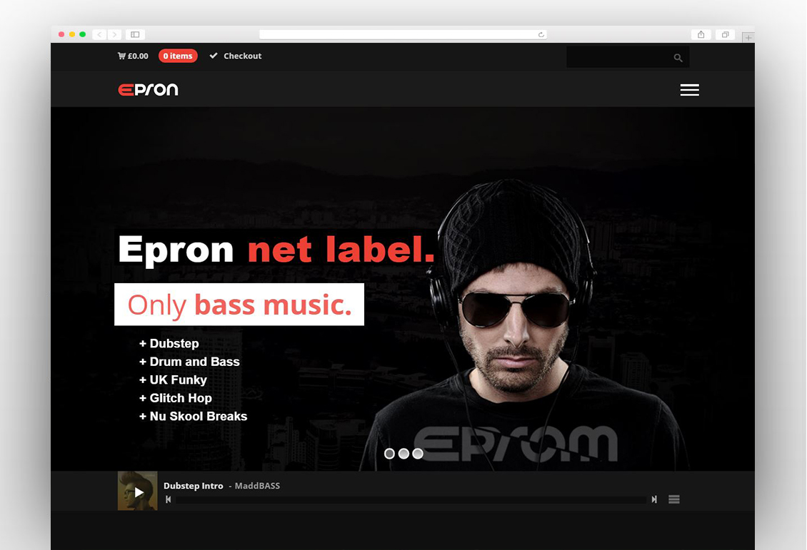 Epron - Music Theme for WordPress
