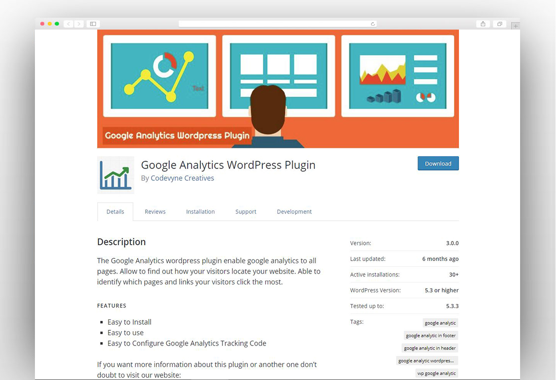 Google Analytics WordPress Plugin