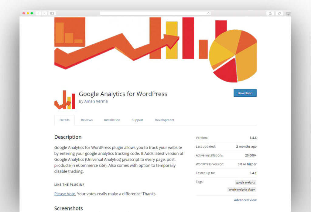 Google Analytics for WordPress