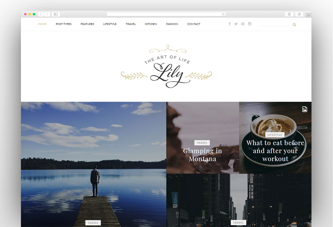 Lily - Blog for Bloggers, Reviewers WordPress Theme