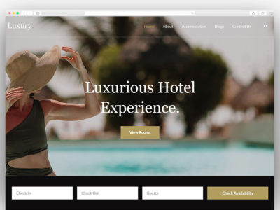 Luxury - Hotel & Resorts Template Kit