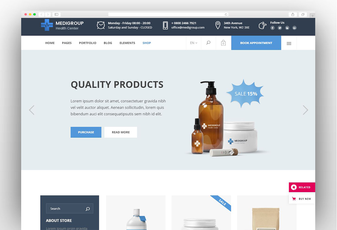 Medigroup - Medical and Health Theme