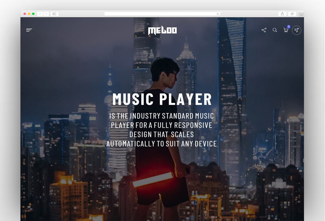 Meloo - Music Theme for WordPress