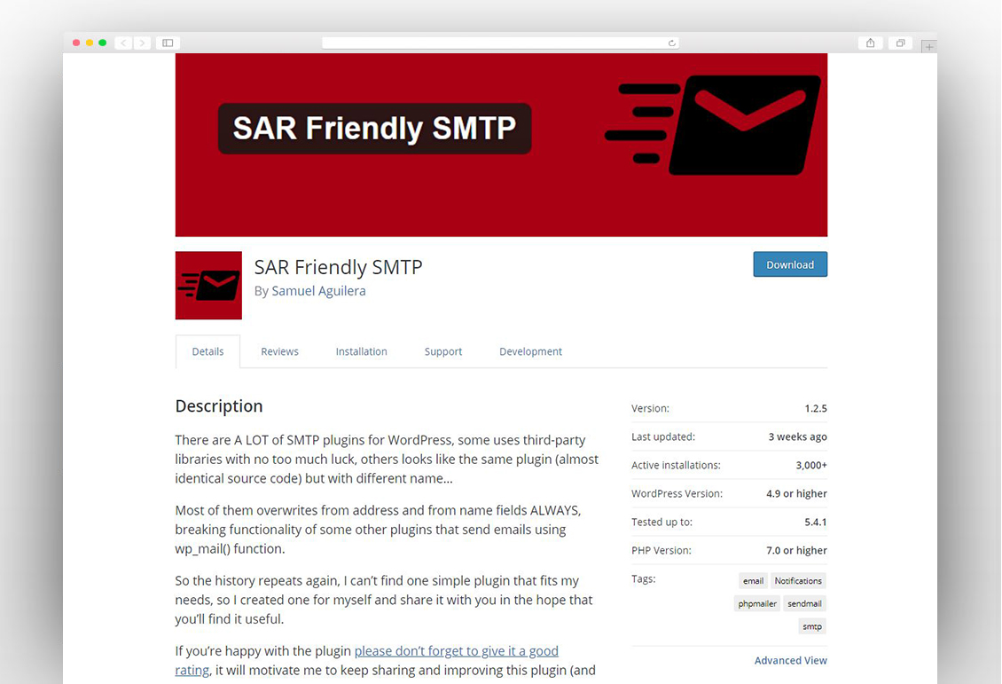 SAR Friendly SMTP