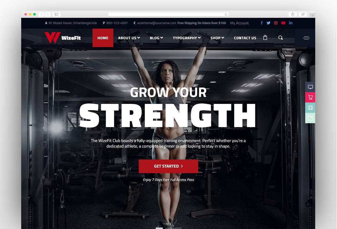 WizeFit - Fitness and Gym
