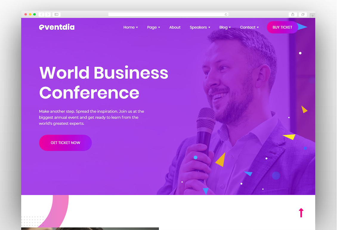 Eventdia - Event and Conference HTML Template