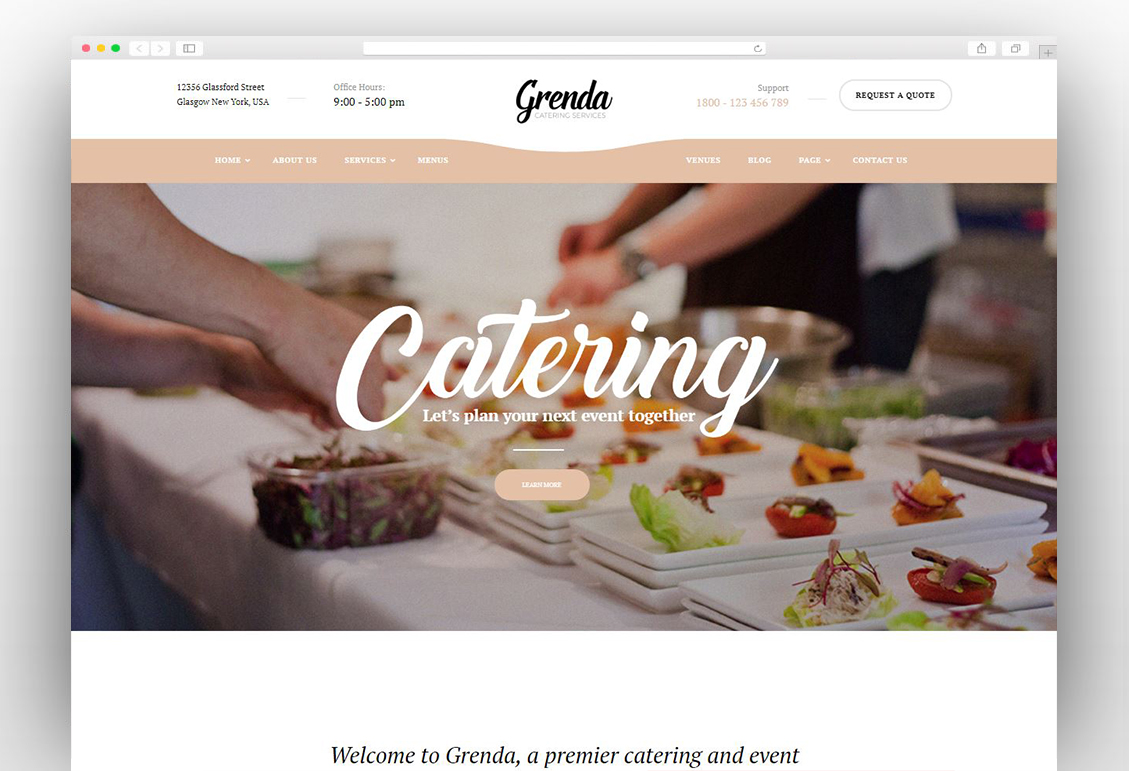 Grenda - Event Planner WordPress Theme