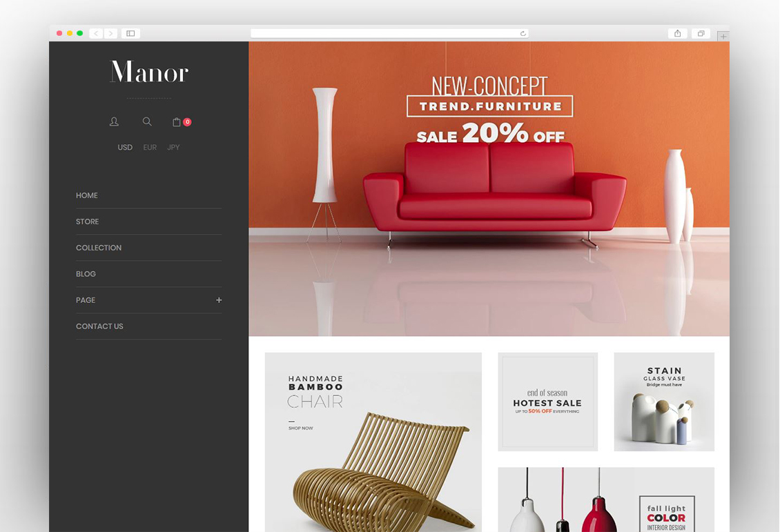 14 Best Furniture Shopify Themes 2020 - New Template