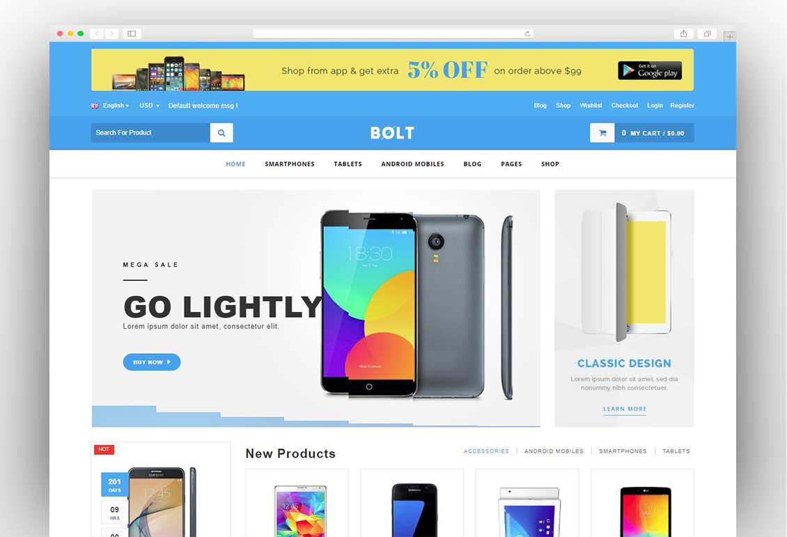 Bolt - Electronics, Furniture, Gym & Fashion Store Multipurpose WooCommerce WordPress Theme