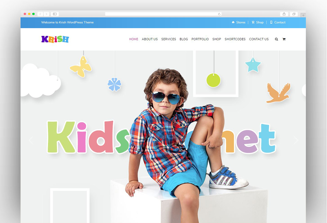 Krish | Kids Care WordPress Theme