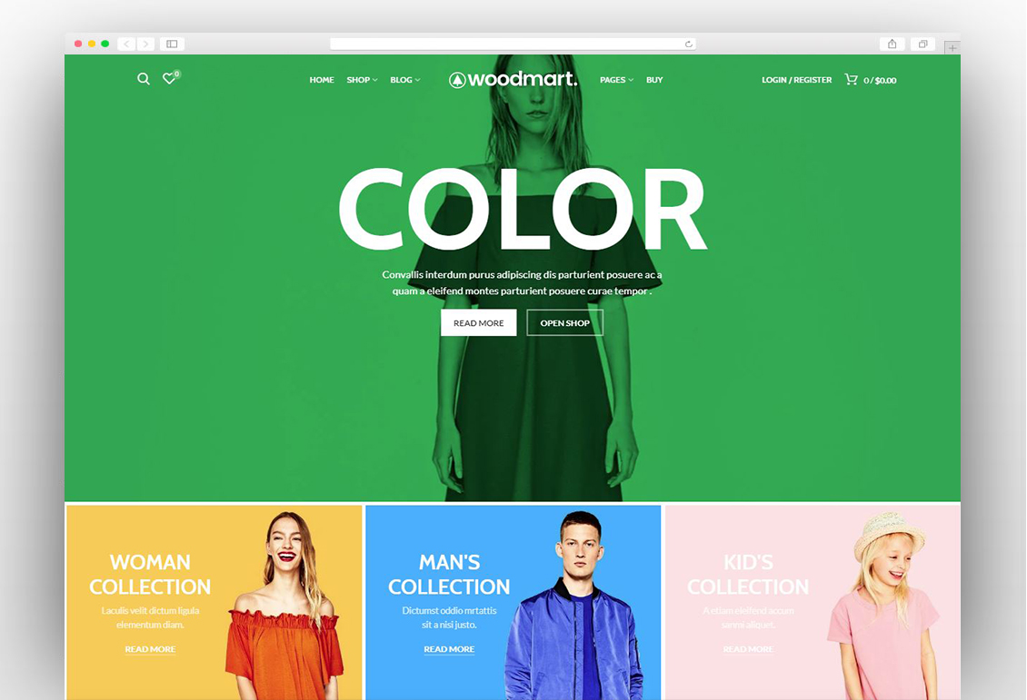 Woodmart - Responsive Shopify Template