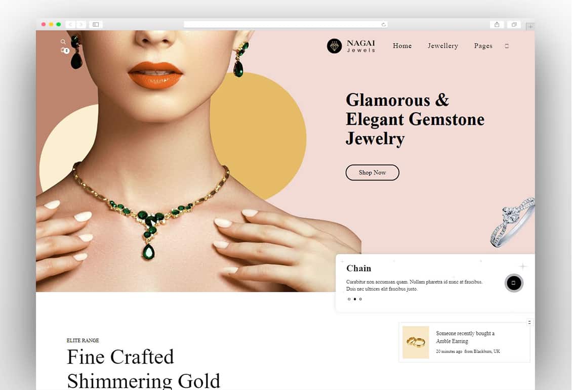 Nagai - Jewelry Responsive Shopify Theme