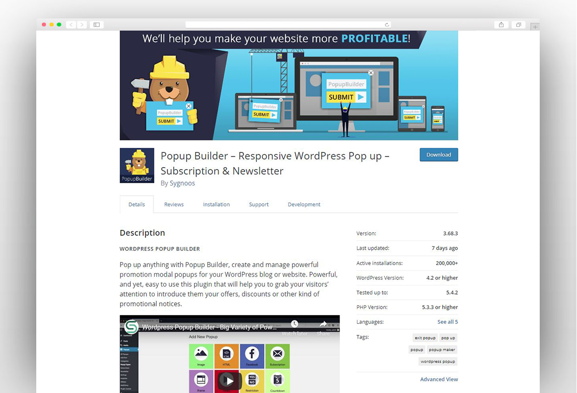 Popup Builder – Responsive WordPress Pop up – Subscription & Newsletter