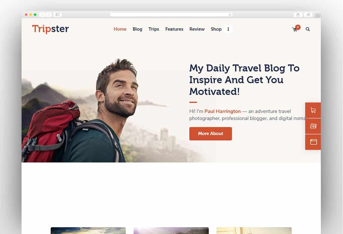 Tripster - Travel & Lifestyle WordPress Blog