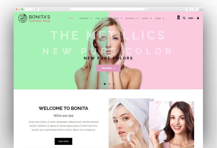 Bonita | Beauty Shopify Theme